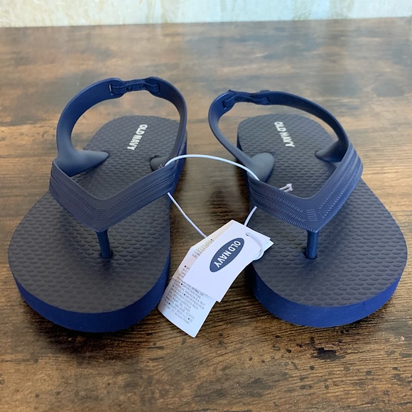 Old Navy Other - Old Navy Blue Flip Flops